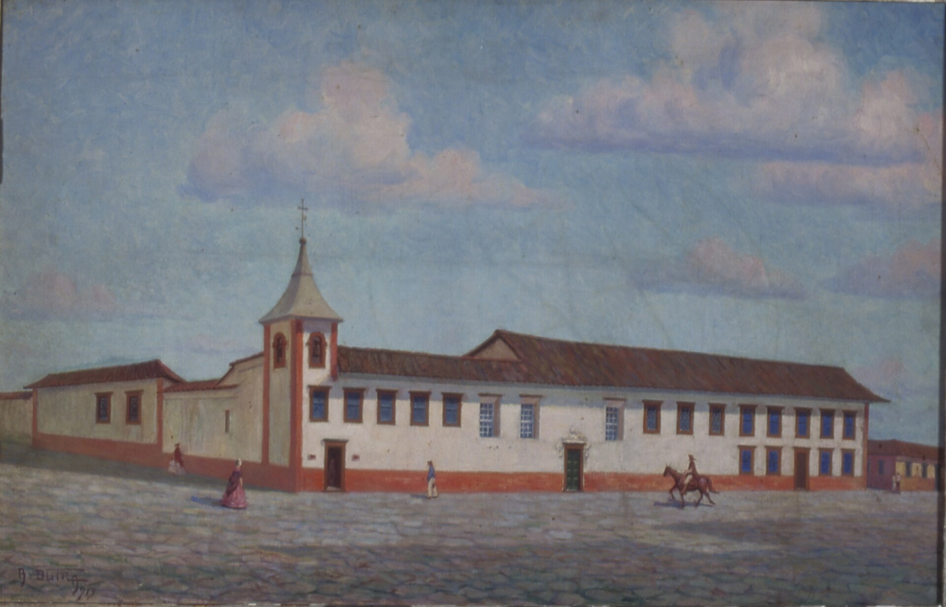 Imagem de referência de Convento de Santa Tereza, descrito nos dados abertos como pintura de Alípio Dutra