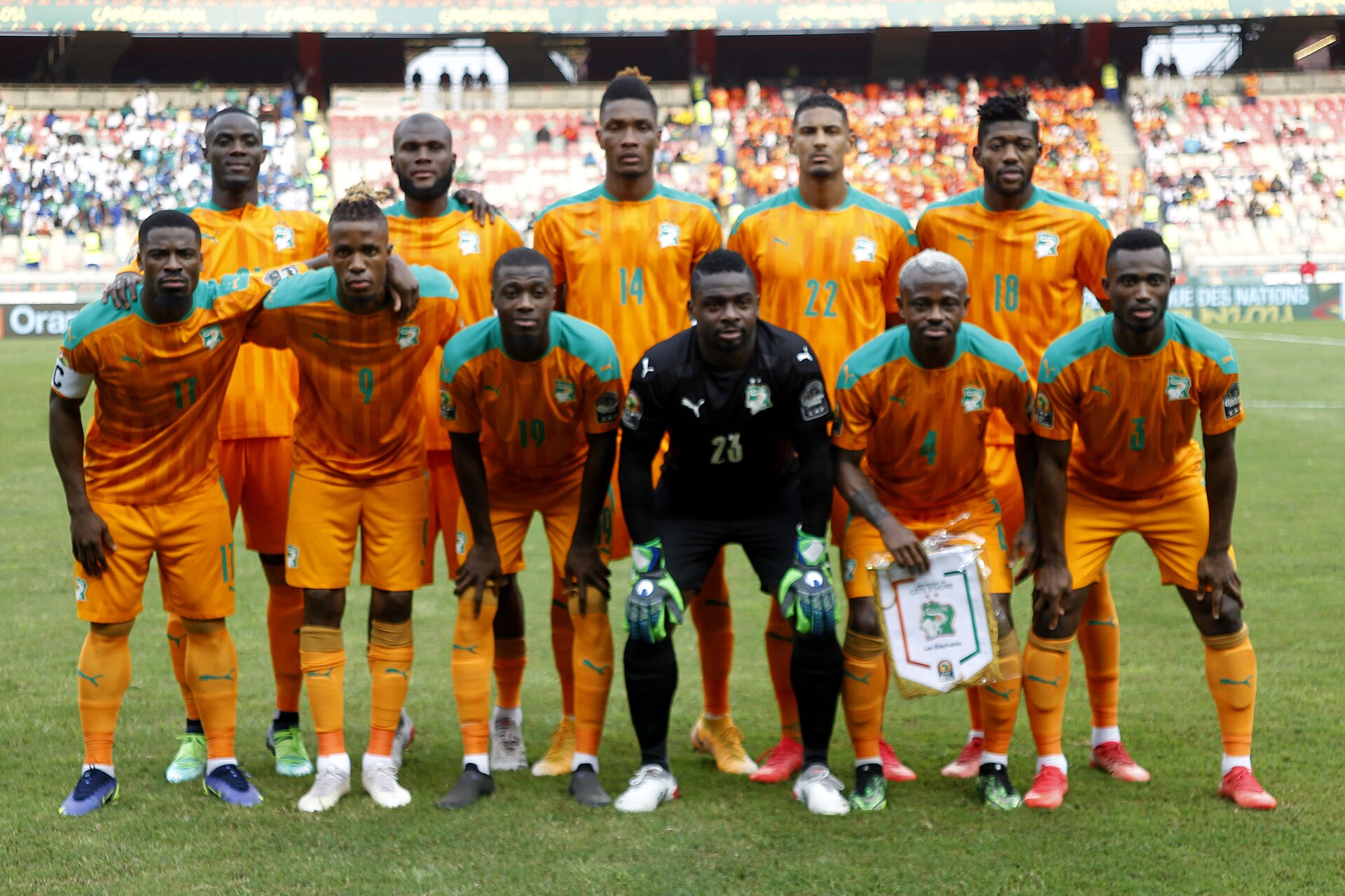 Imagem de referência de Seleção Marfinense de Futebol, descrito nos dados abertos como equipe que representa a Costa do Marfim nas competições internacionais e continentais da CAF e da FIFA