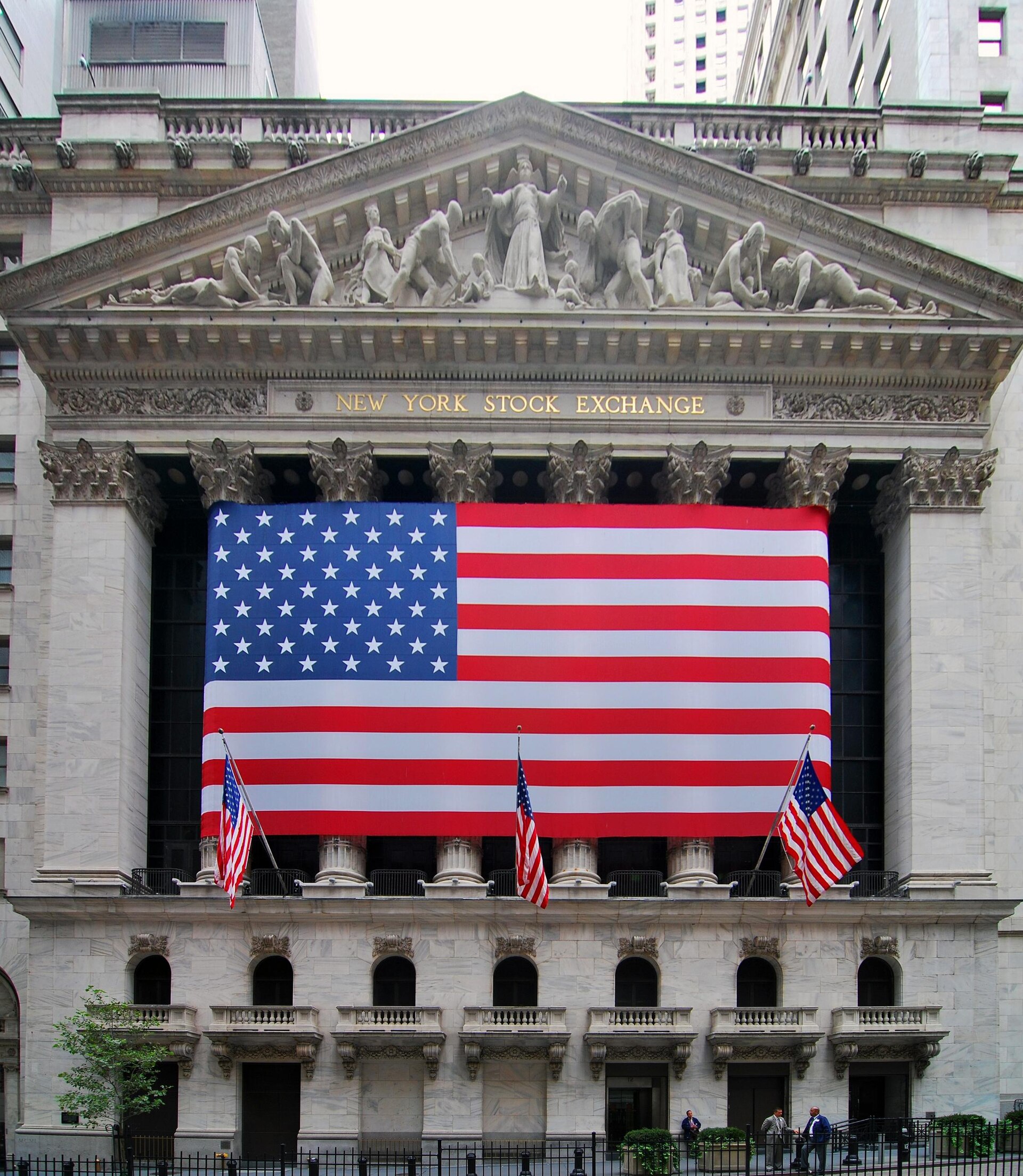 Imagem de referência de Bolsa de Valores de Nova Iorque, descrito nos dados abertos como bolsa de valores americana
