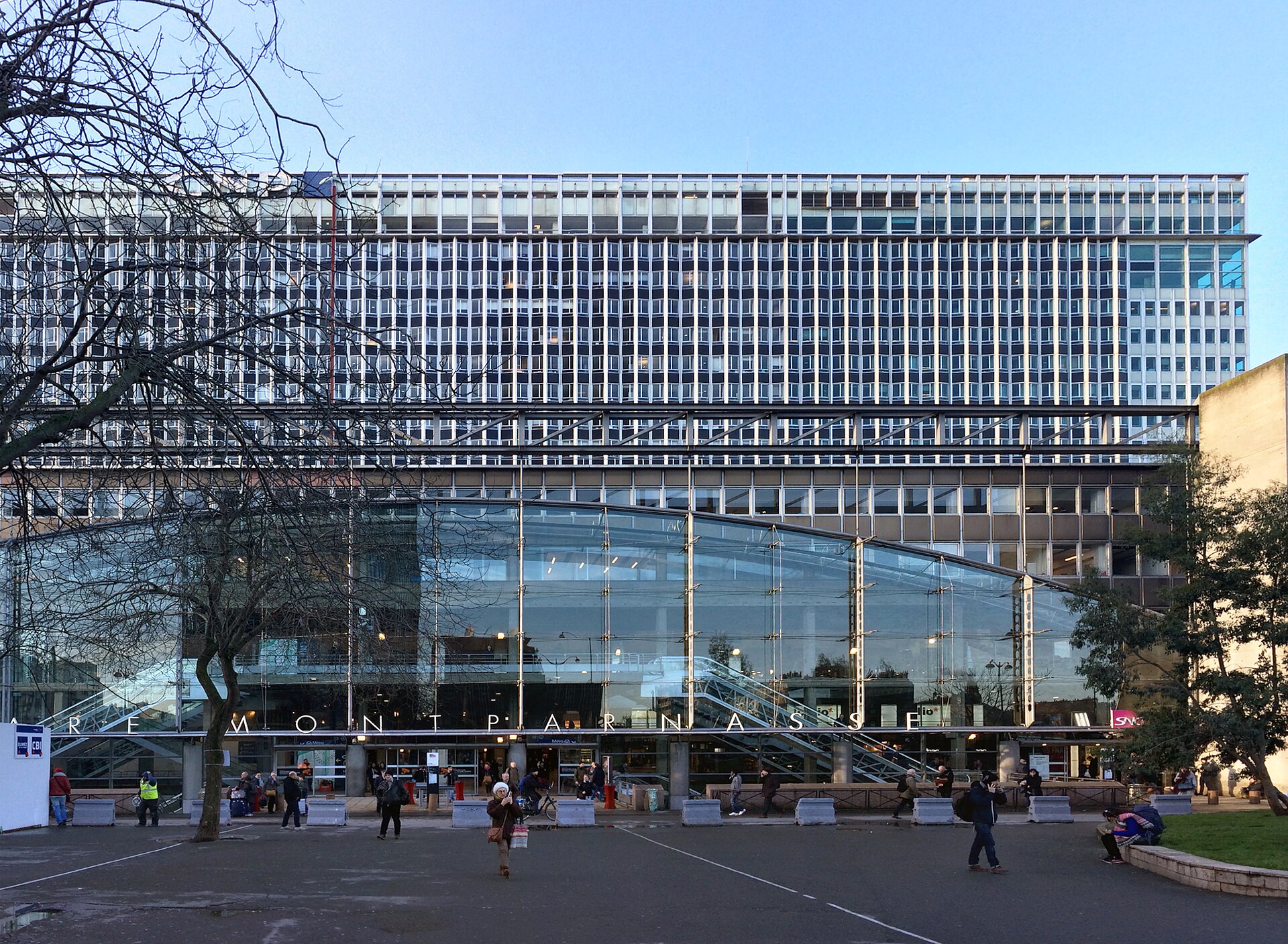 Imagem de referência de Gare Montparnasse, descrito nos dados abertos como estação ferroviária francesa