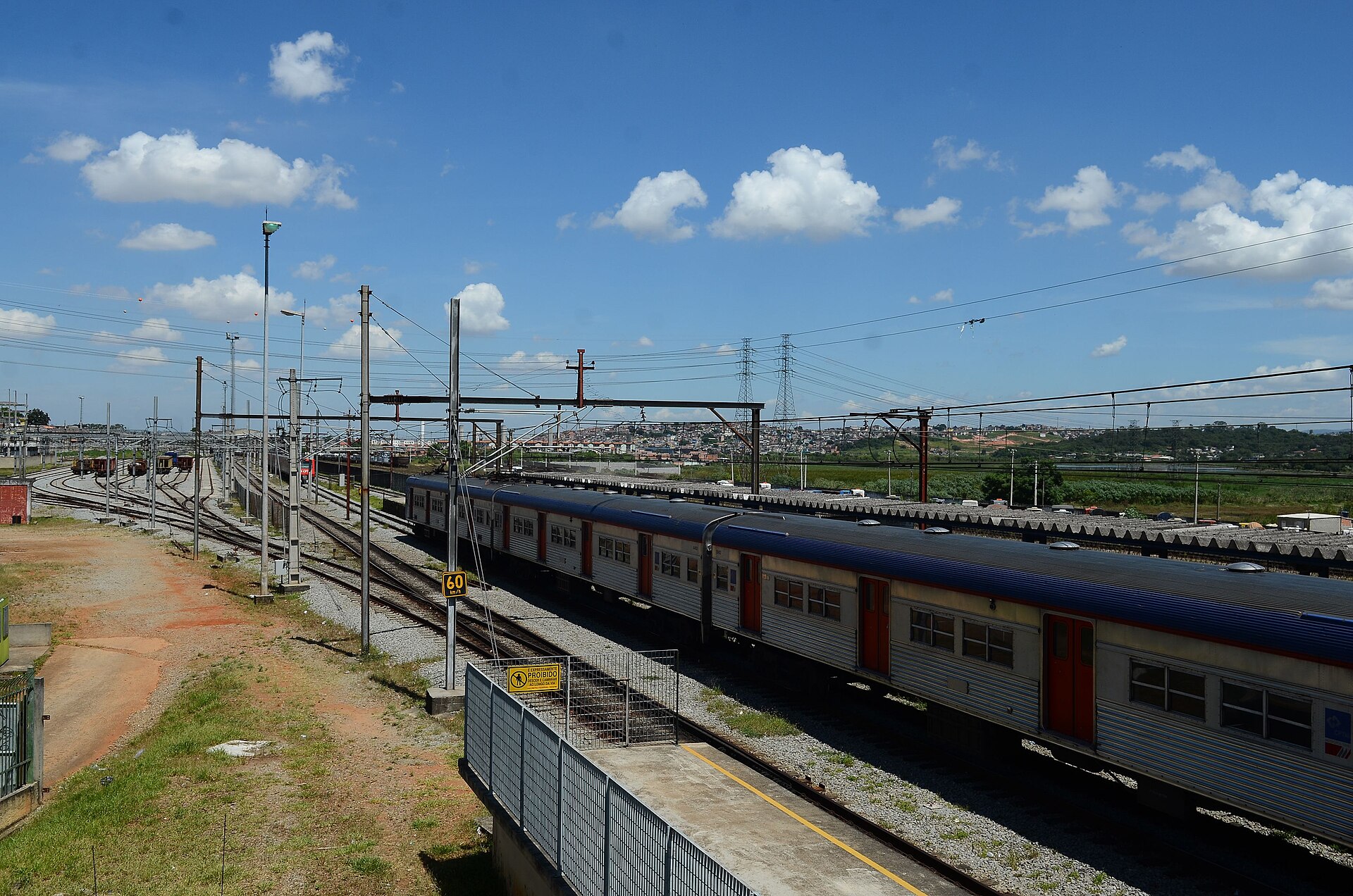 Imagem de referência de Estação Engenheiro Manuel Feio, descrito nos dados abertos como estação ferroviária na Região Metropolitana de São Paulo, Brasil