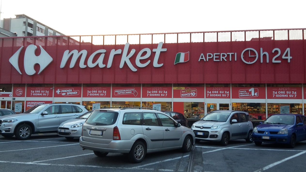 Imagem de referência de Carrefour, descrito nos dados abertos como rede de hipermercados