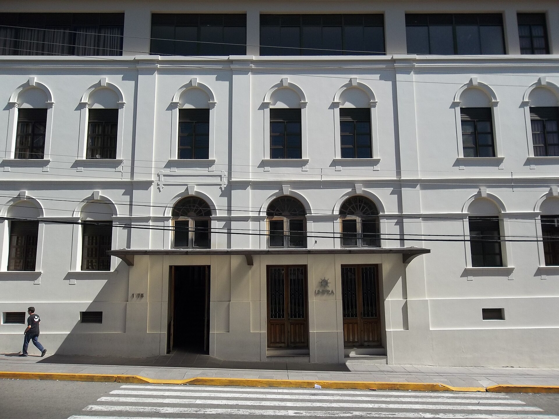 Imagem de referência relacionada a Universidade Franciscana, item descrito como universidade privada sem fins lucrativos em Santa Maria, Rio Grande do Sul