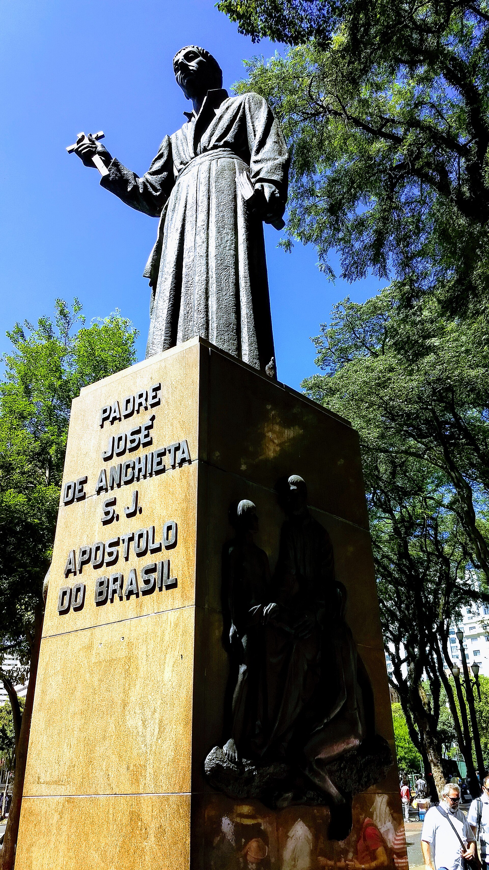 Imagem de referência de José de Anchieta, descrito nos dados abertos como monumento na cidade de São Paulo
