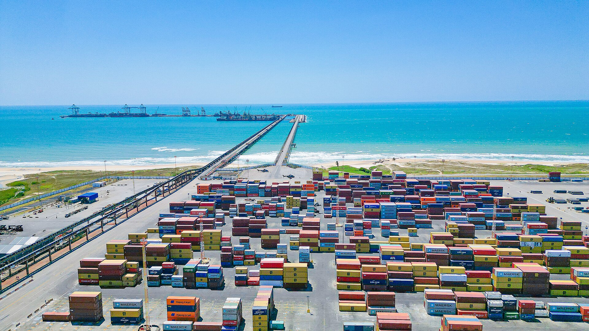Imagem de referência de Porto do Pecém, descrito nos dados abertos como porto marítimo brasileiro