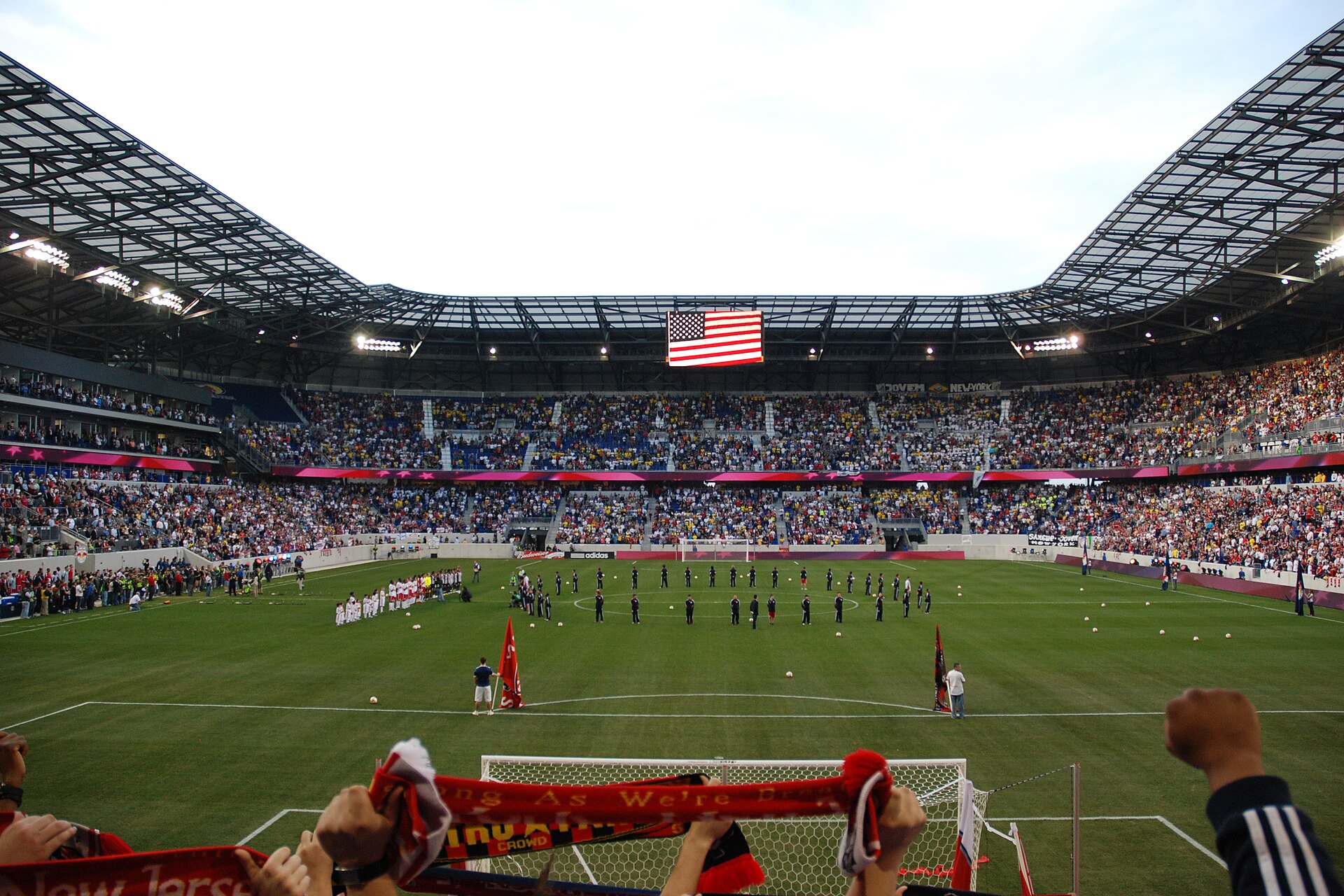 Imagem de referência de Red Bull Arena, descrito nos dados abertos como estádio de futebol em Nova Jérsei