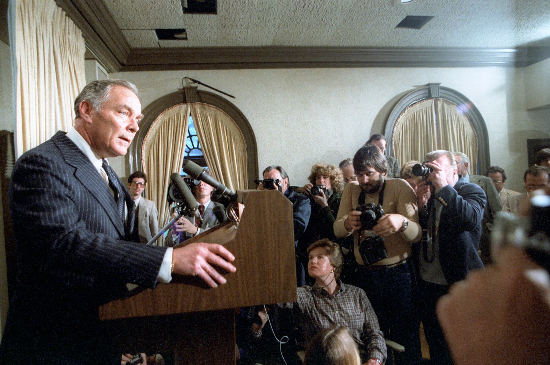 Imagem de referência de Alexander Haig, descrito nos dados abertos como diplomata, Estados Unidos