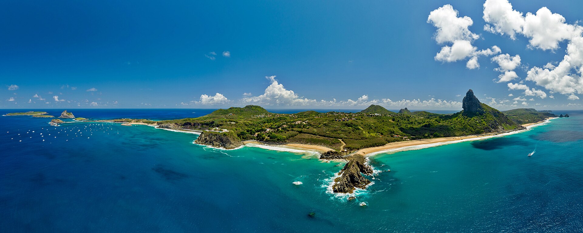Imagem de referência de Fernando de Noronha, descrito nos dados abertos como arquipélago e distrito estadual de Pernambuco, Brasil