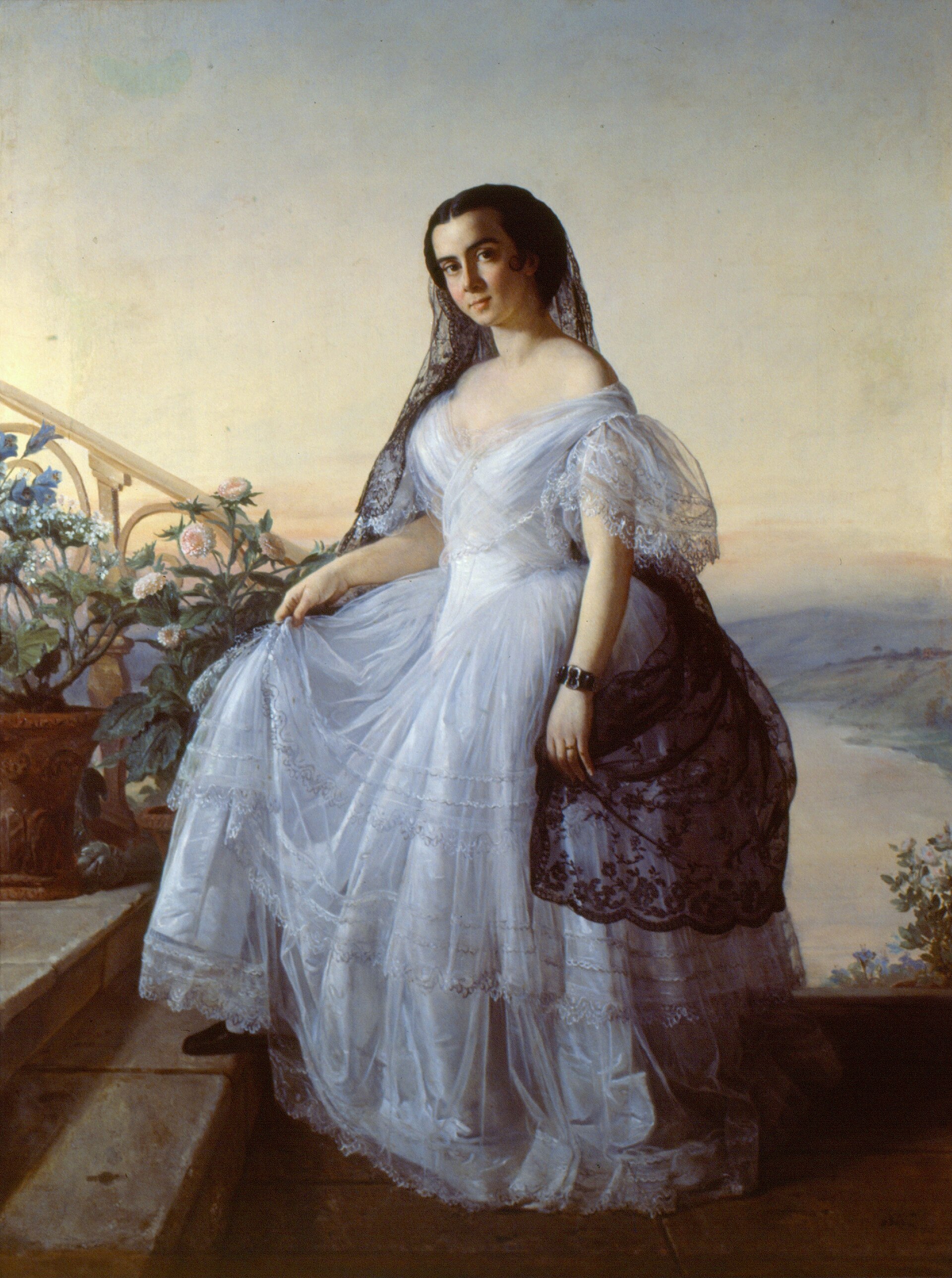 Imagem de referência de Retrato de uma mulher, descrito nos dados abertos como pintura de Thomas de Keyser