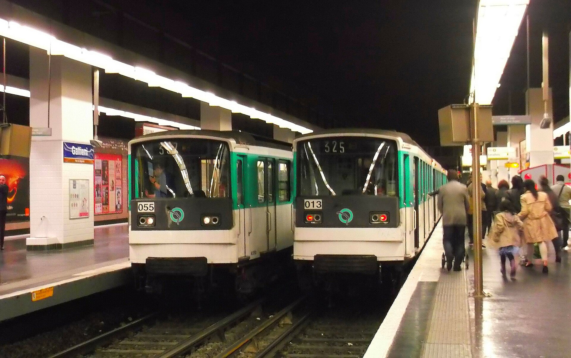 Imagem de referência de Gallieni, descrito nos dados abertos como estação do Metropolitano de Paris