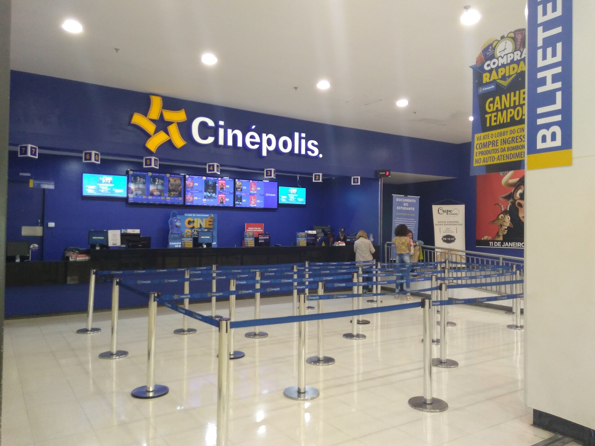 Imagem de referência de Cinépolis Metrô Itaquera, descrito nos dados abertos como complexo de salas de cinema da cidade de São Paulo, estado de São Paulo