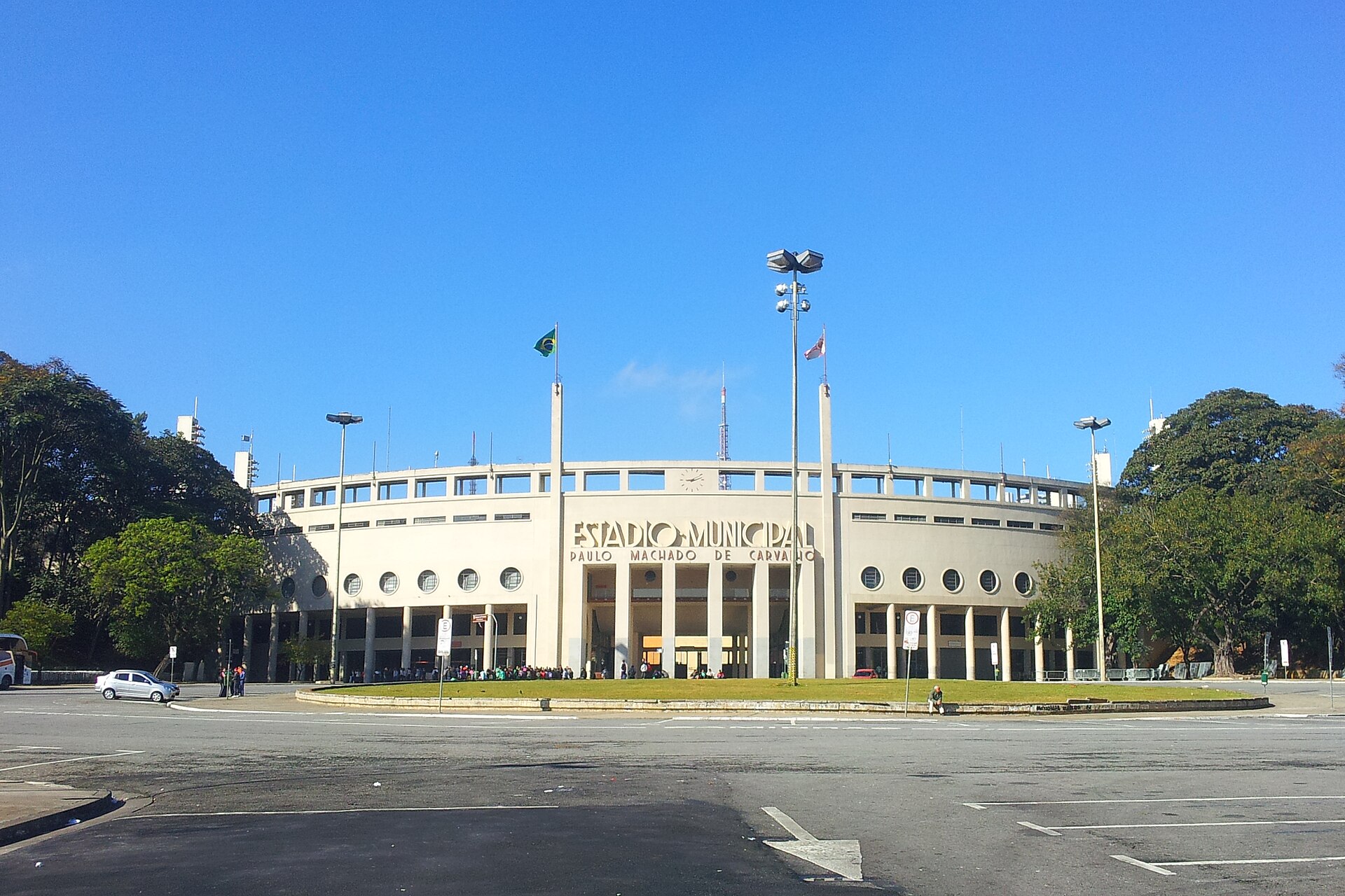 Imagem de referência de Estádio do Pacaembu, descrito nos dados abertos como estádio de futebol no Brasil
