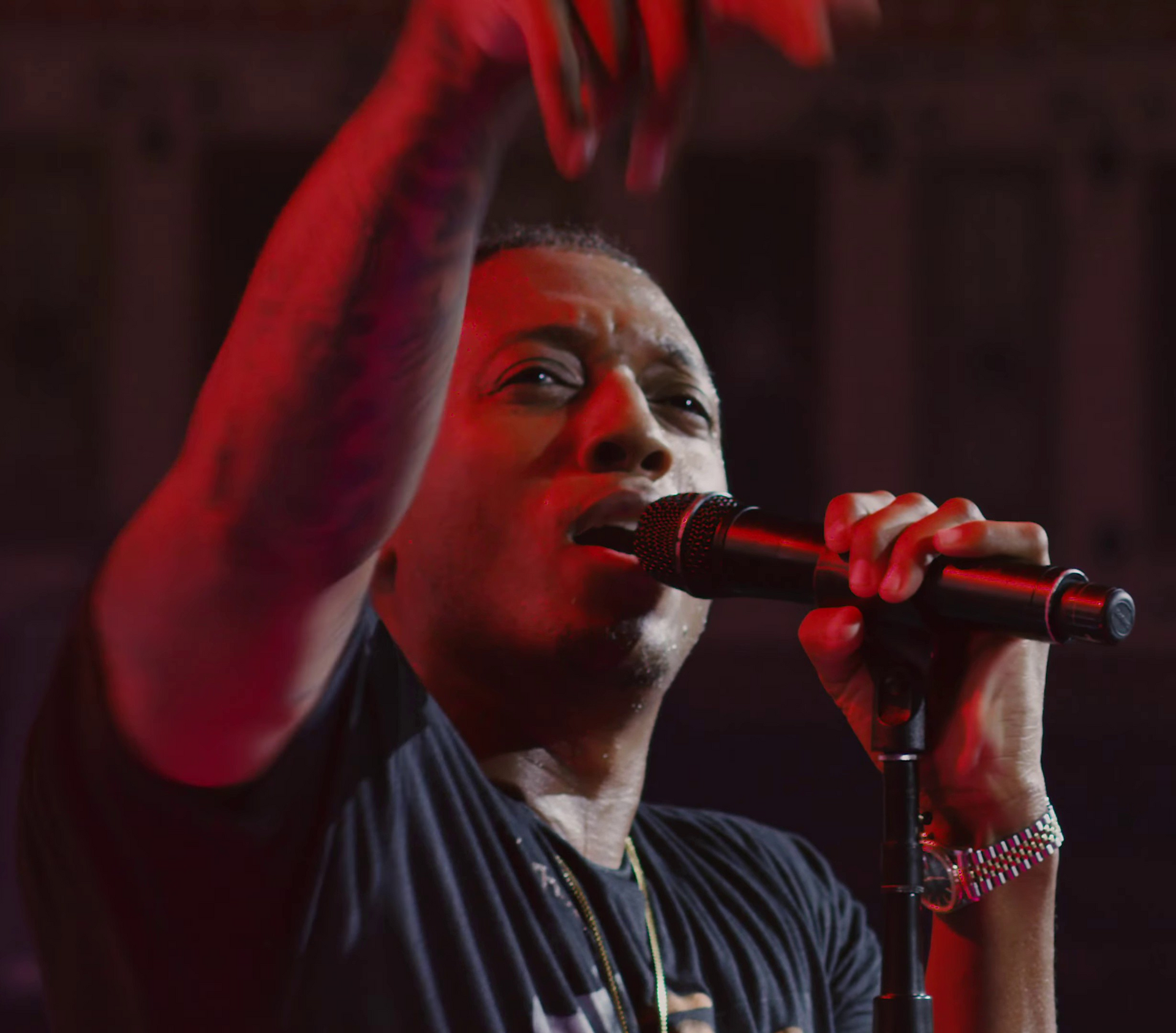 Imagem de referência de Lecrae, descrito nos dados abertos como artista, produtor musical e ator dos Estados Unidos
