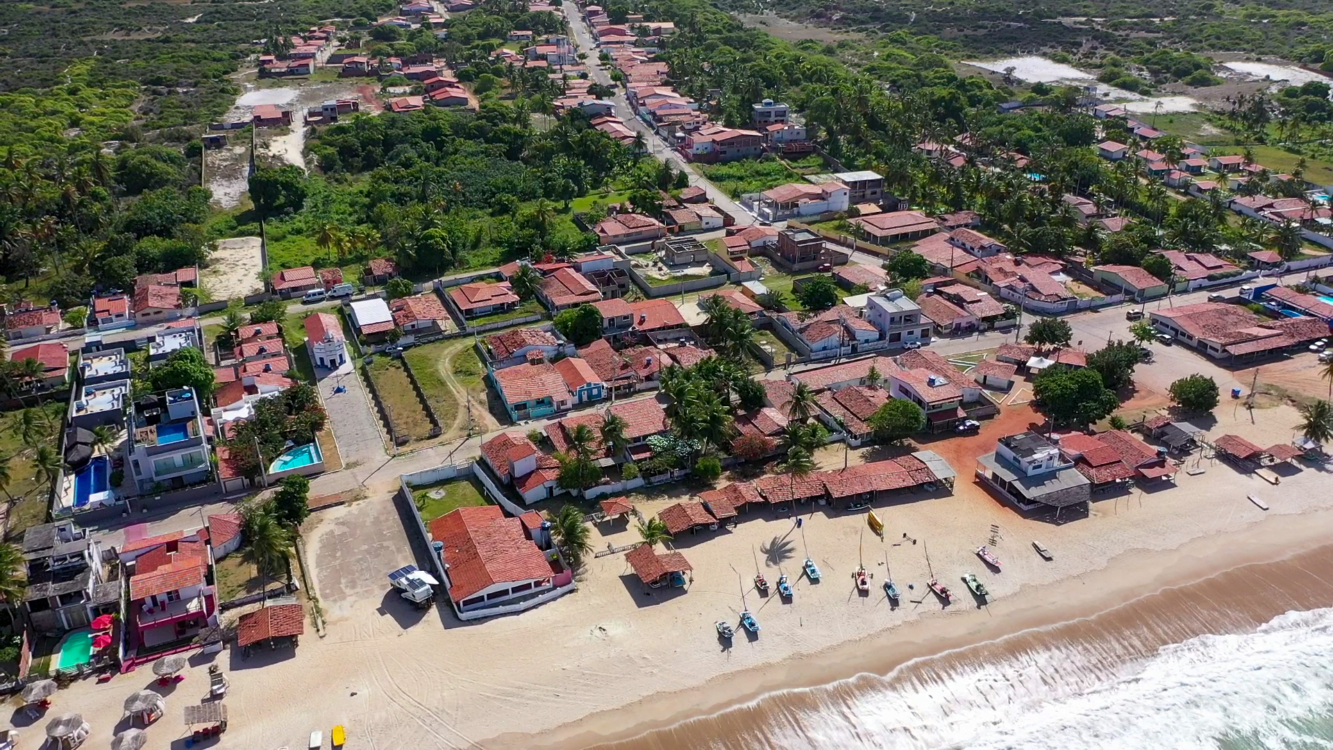 Imagem de referência relacionada a Pititinga, item descrito como vilarejo de Rio do Fogo-RN