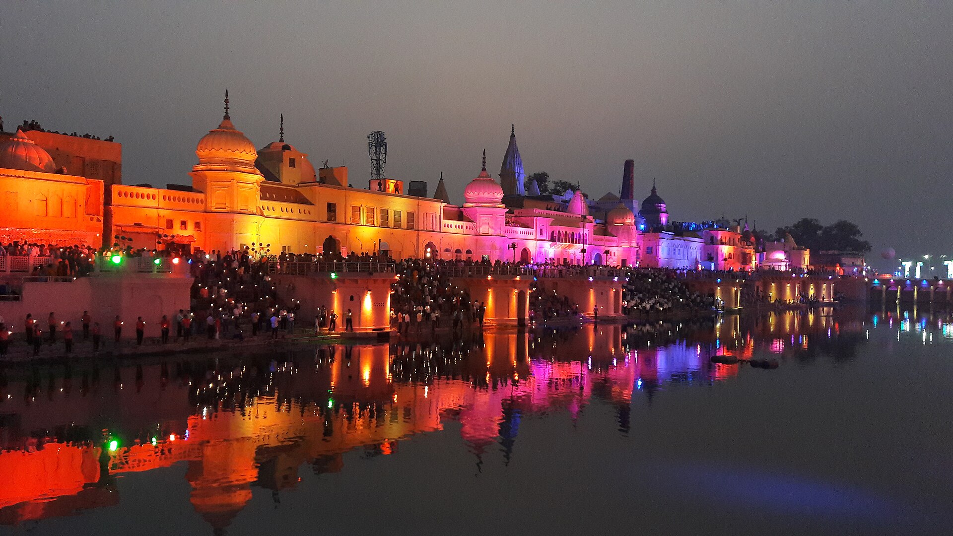 Imagem de referência relacionada a Ayodhya, item descrito como cidade de Uttar Pradesh, Índia