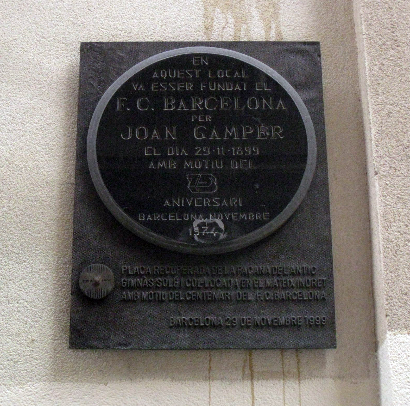 Imagem de referência de Hans Gamper, descrito nos dados abertos como ex-Presidente do Futbol Club Barcelona
