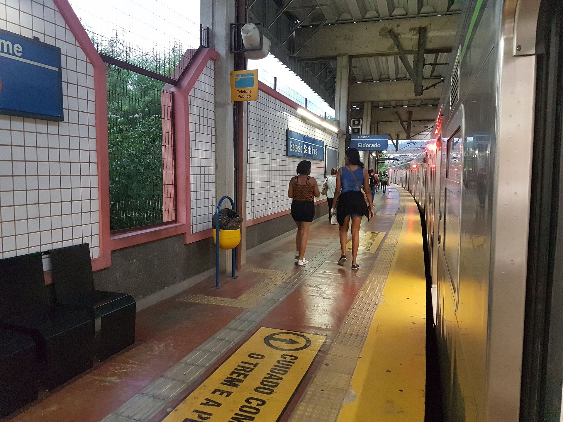 Imagem de referência de Estação Santa Inês, descrito nos dados abertos como estação da Linha 1 do Metrô de Belo Horizonte