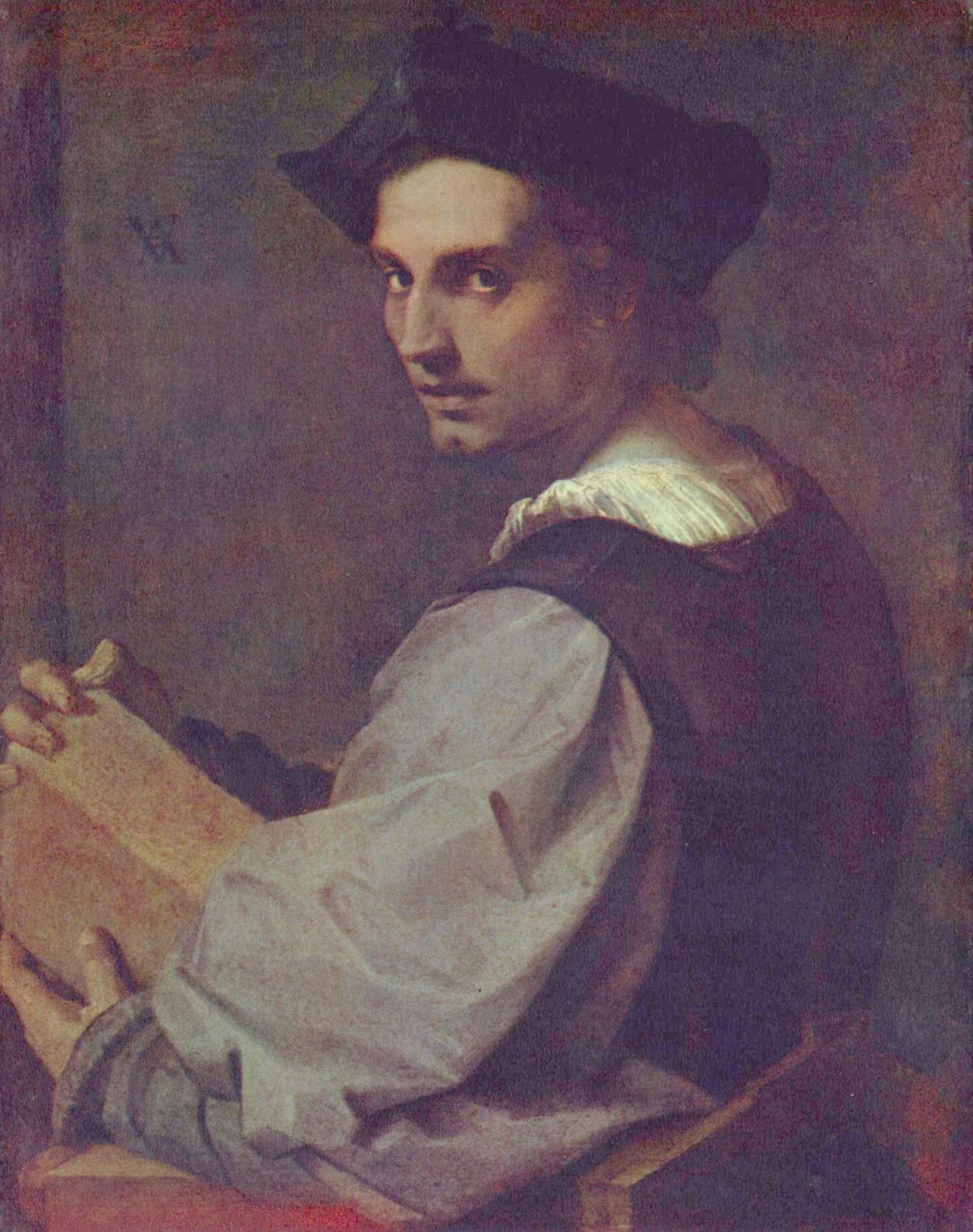 Imagem de referência de Retrato de Andrea del Sarto, descrito nos dados abertos como pintura de Pier Francesco Foschi