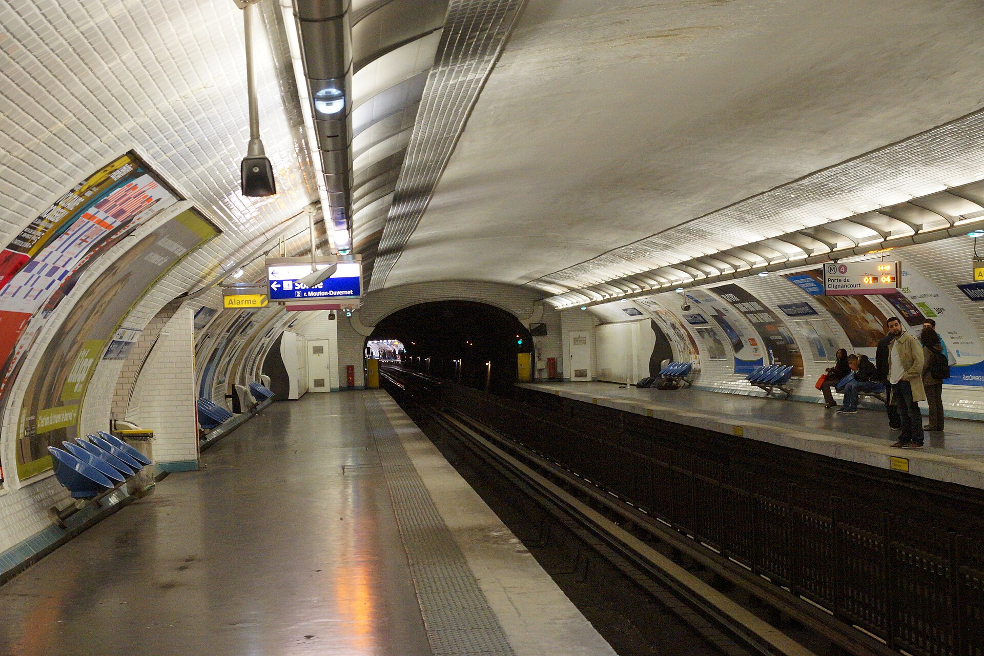 Imagem de referência de Mouton-Duvernet, descrito nos dados abertos como estação do Metropolitano de Paris