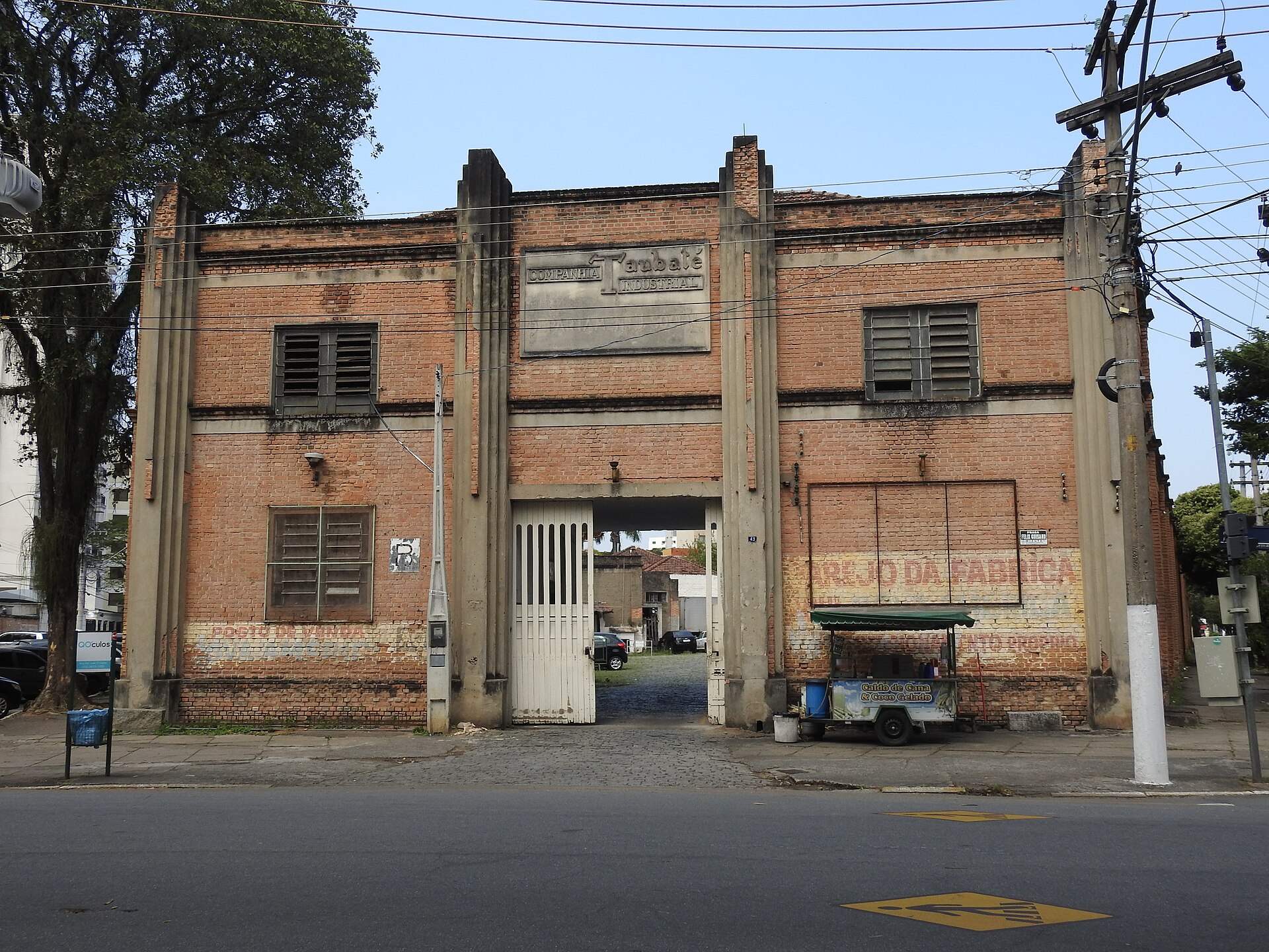 Imagem de referência relacionada a Companhia Taubaté Industrial, item descrito como patrimônio localizado no Brasil