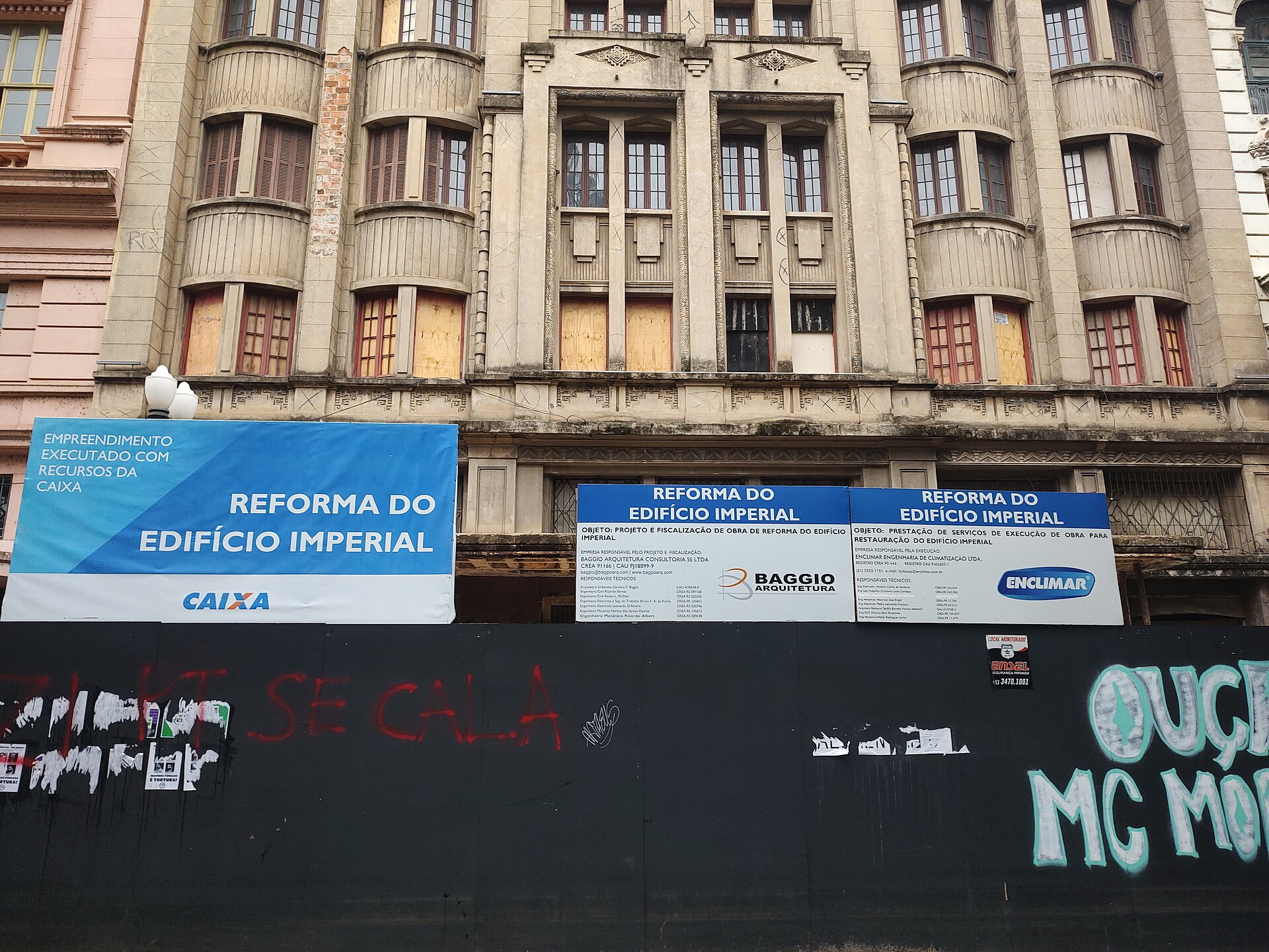 Imagem de referência de Cinema Imperial, descrito nos dados abertos como antigo cinema em Porto Alegre, Rio Grande do Sul, Brasil