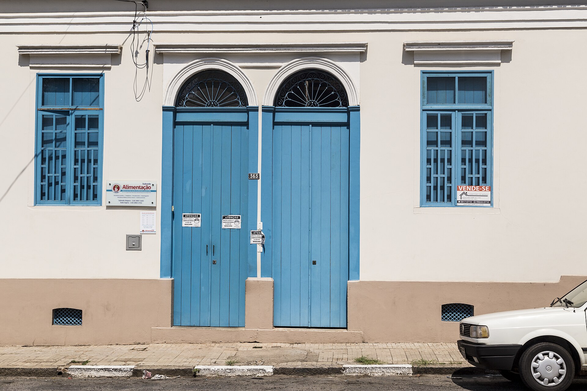 Imagem de referência de Imóvel à rua Ana Cintra, 363, descrito nos dados abertos como bem tombado pelo CONDEPHAAT na cidade de Amparo