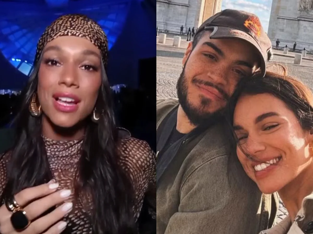 Alane Dias reage a rumores de término com Francisco Gil: "Juntinhos"