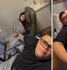 Gordão da XJ é internado; influenciador posa no hospital acompanhado da namorada Foto: Reprodução Instagram | @gordaodaxj