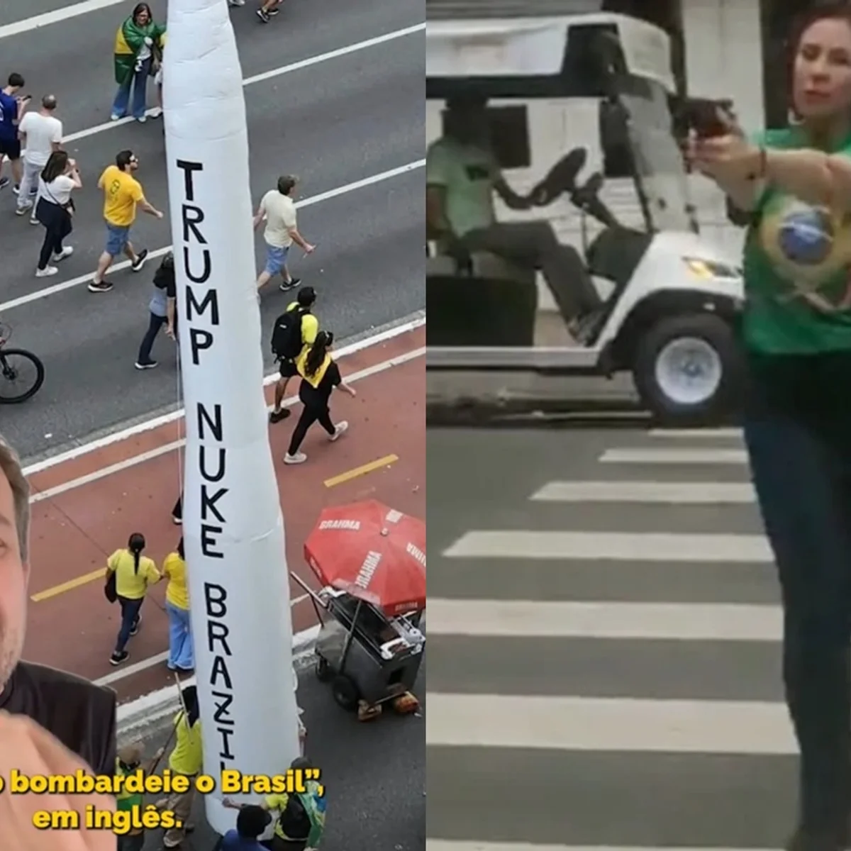 Boulos sobre ato de Flávio: pedido por bomba dos EUA é novo “caso Zambelli”