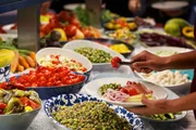 19 dos principais cortes da casa, mais de 40 opções de guarnições na mesa de salada