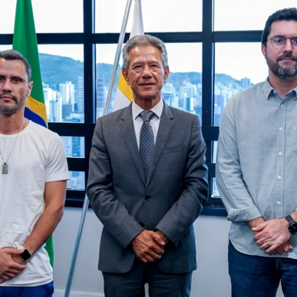 Cleitinho visita presidente do TJMG e ouve promessa de diálogo e parceria