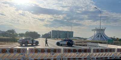 Bras&iacute;lia tem bloqueios e refor&ccedil;o de seguran&ccedil;a neste 2&ordm; turno Foto: Davi Valadares/Terra