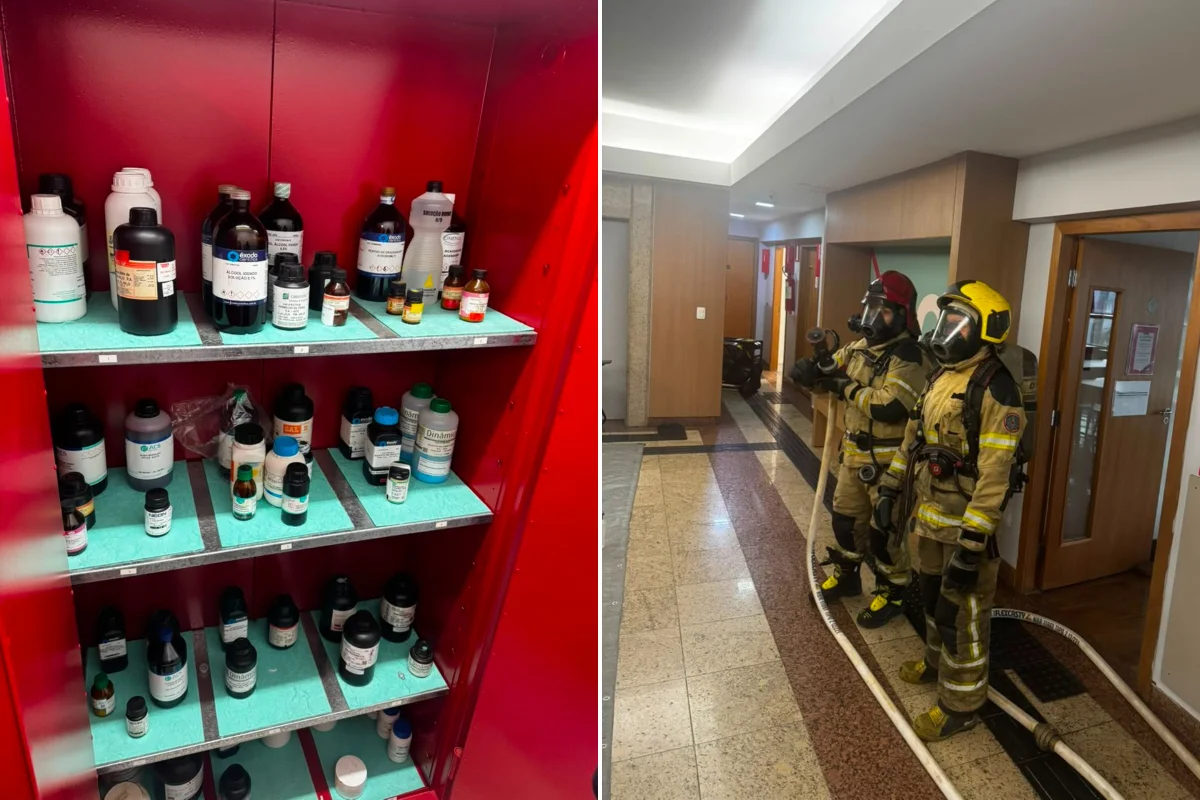 Laboratório tem vazamento químico em BH e 4 funcionárias são socorridas