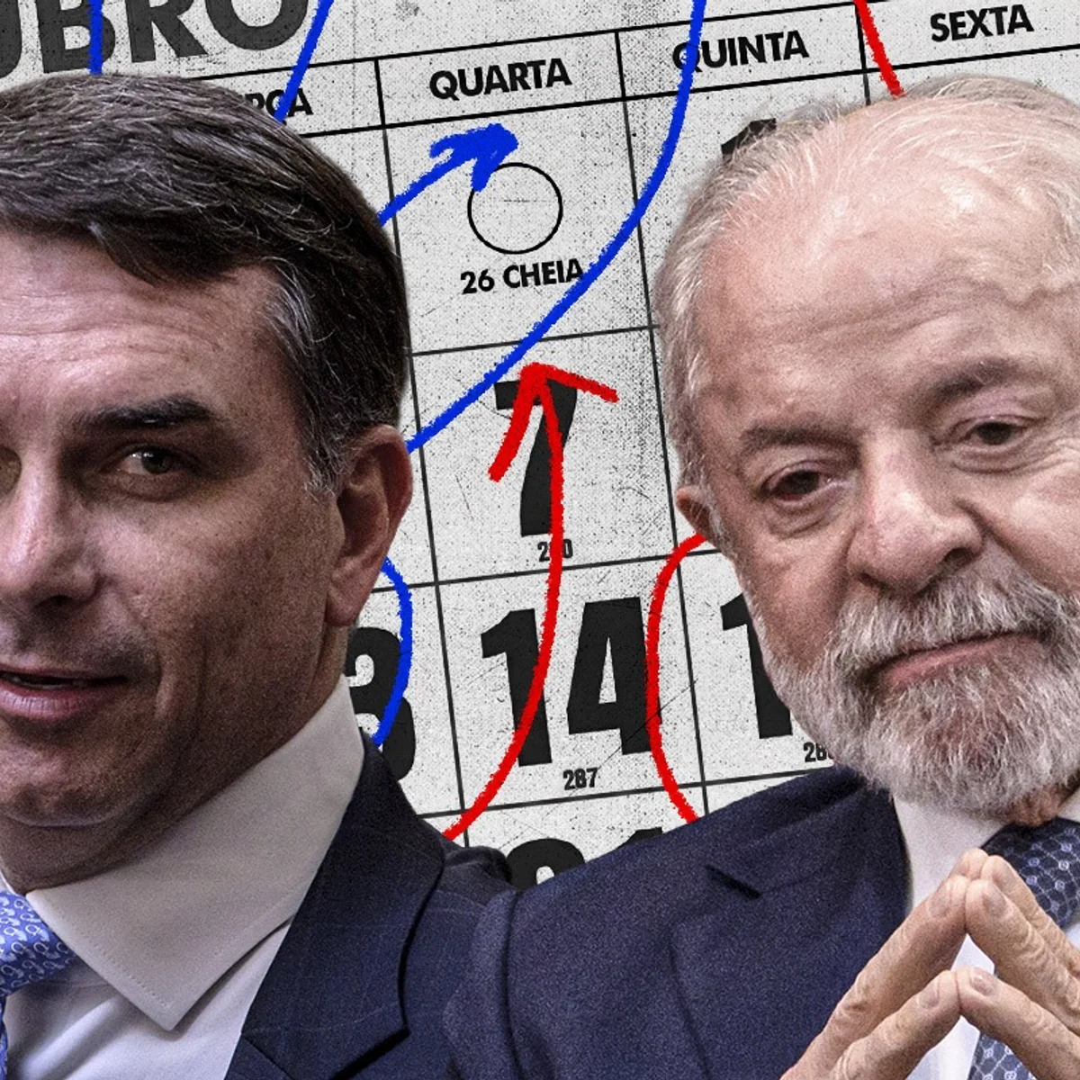 Lula e Flávio Bolsonaro fazem últimos atos de campanha em MG, Rio e SP