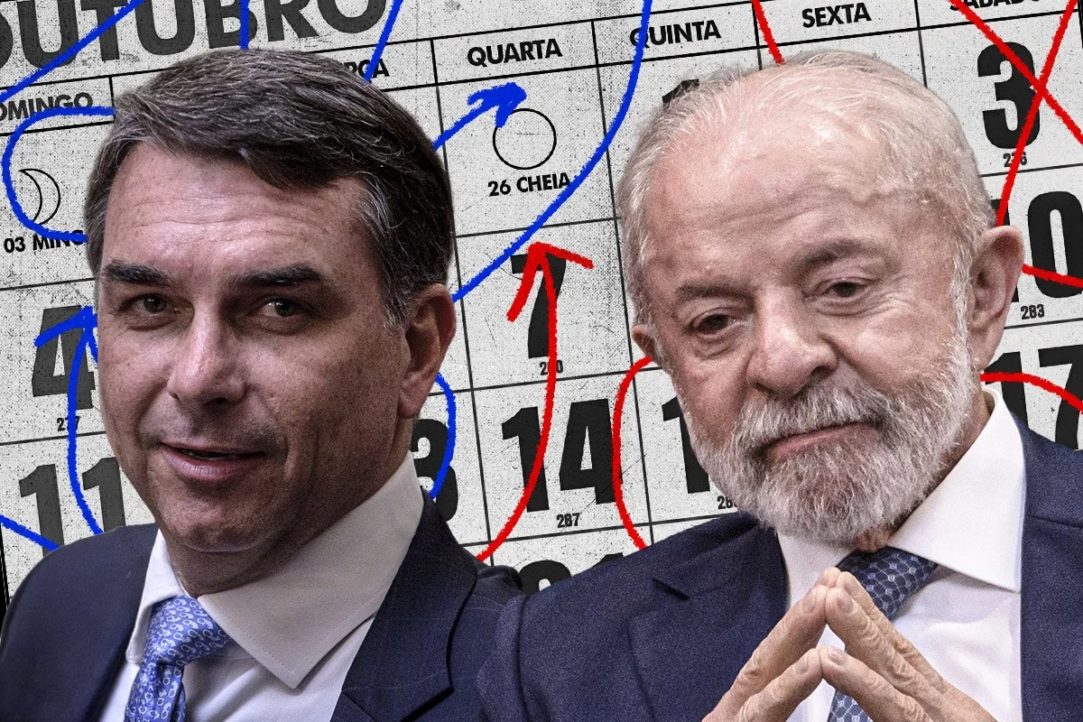 Lula e Flávio Bolsonaro fazem últimos atos de campanha em MG, Rio e SP