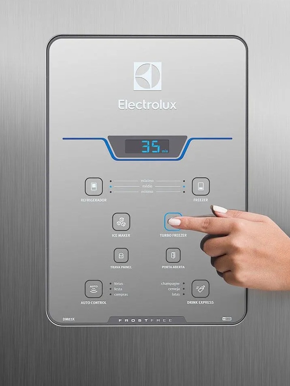 Como destravar o painel da geladeira Electrolux? Veja passo a passo