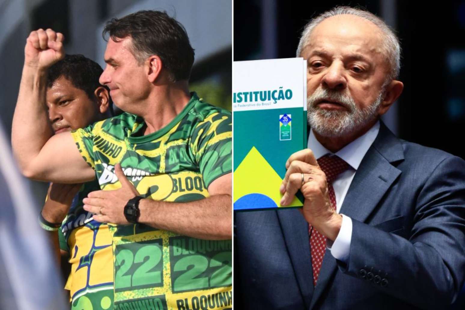 Fl&aacute;vio Bolsonaro e Lula disputam primeira debate presidencial neste domingo