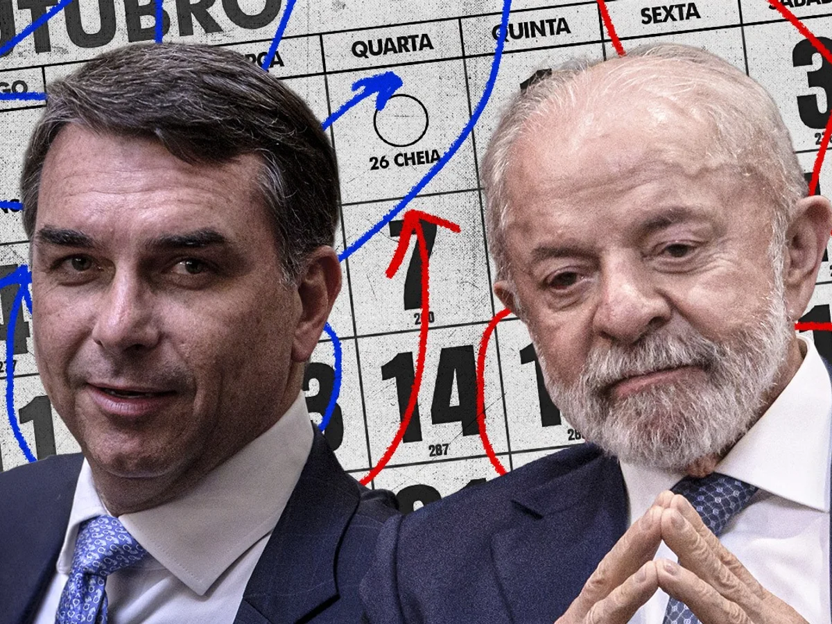 Lula e Flávio Bolsonaro fazem últimos atos de campanha em MG, Rio e SP