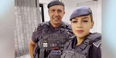 Gisele Alves Santana, de 32 anos, foi morta em 18 de fevereiro com um tiro na cabeça disparado pelo marido, o tenente-coronel Geraldo Leite Rosa Neto, de 53 Foto: Reprodução / Estadão