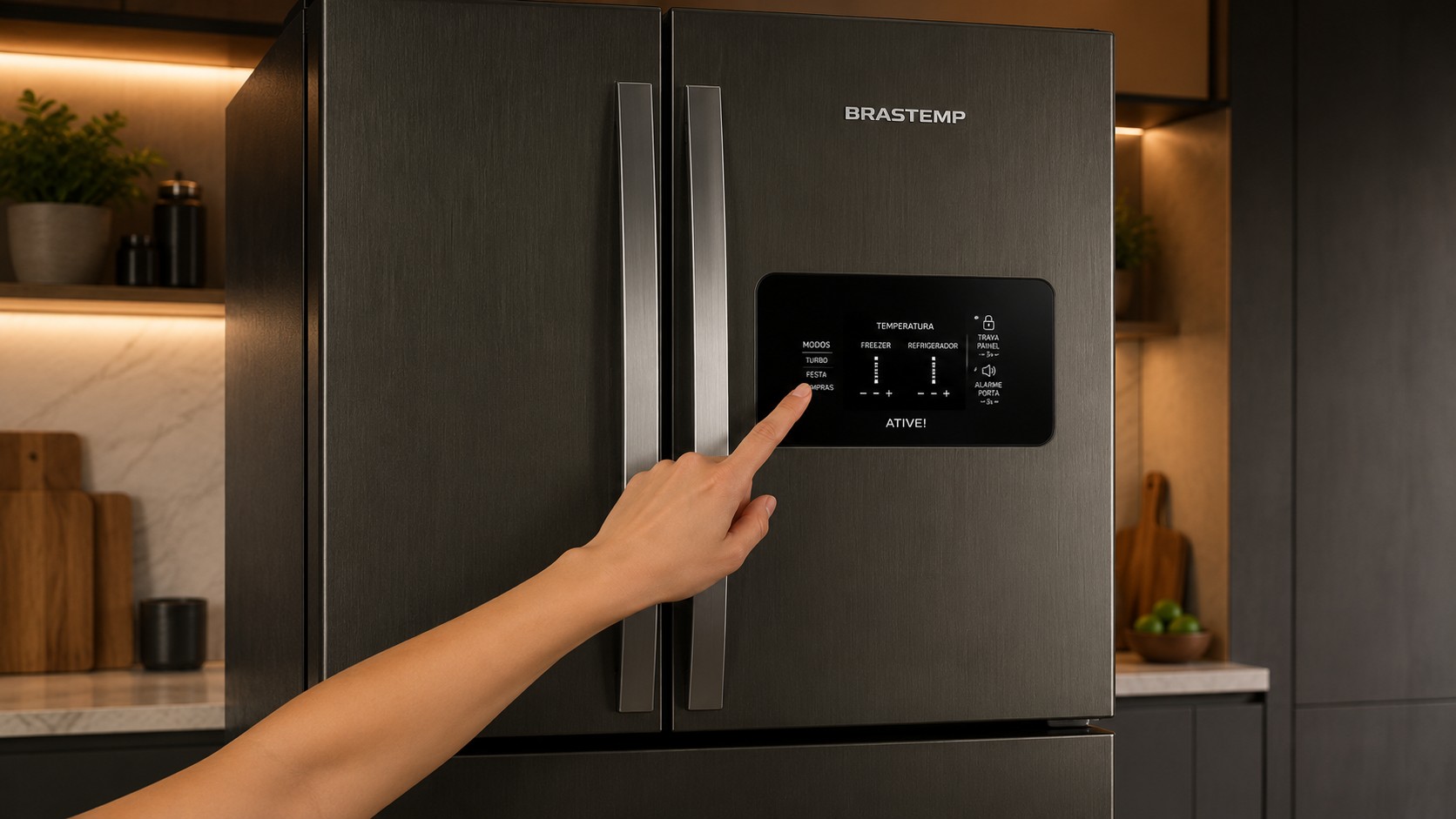 Como destravar o painel da geladeira Electrolux? Veja passo a passo