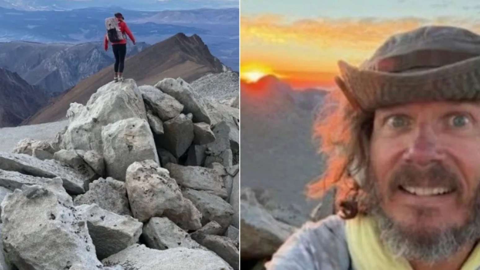 Brian Seibert, de 53 anos, enviou mensagem a amigos ap&oacute;s alcan&ccedil;ar o cume do Monte Morgan, na Calif&oacute;rnia, mas sofreu uma queda fatal pouco depois