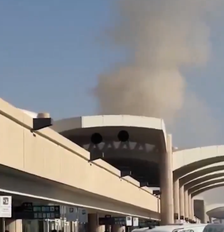 Arábia Saudita confirma ataque a aeroporto de Riad, que deixa feridos e suspende voos Foto: Reprodução / X